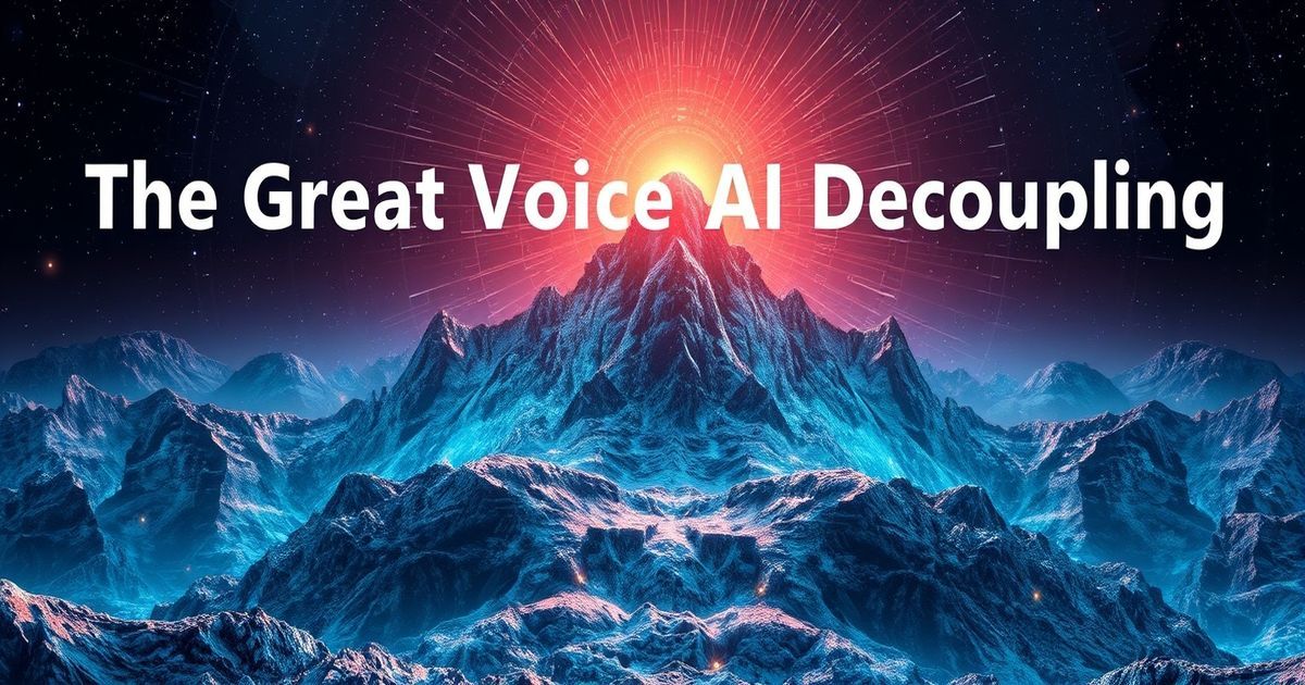 The Great Voice AI Decoupling: Microsoft Builds In-House, Mistral Goes Open-Source—Enterprise Architecture Fractures in 2026